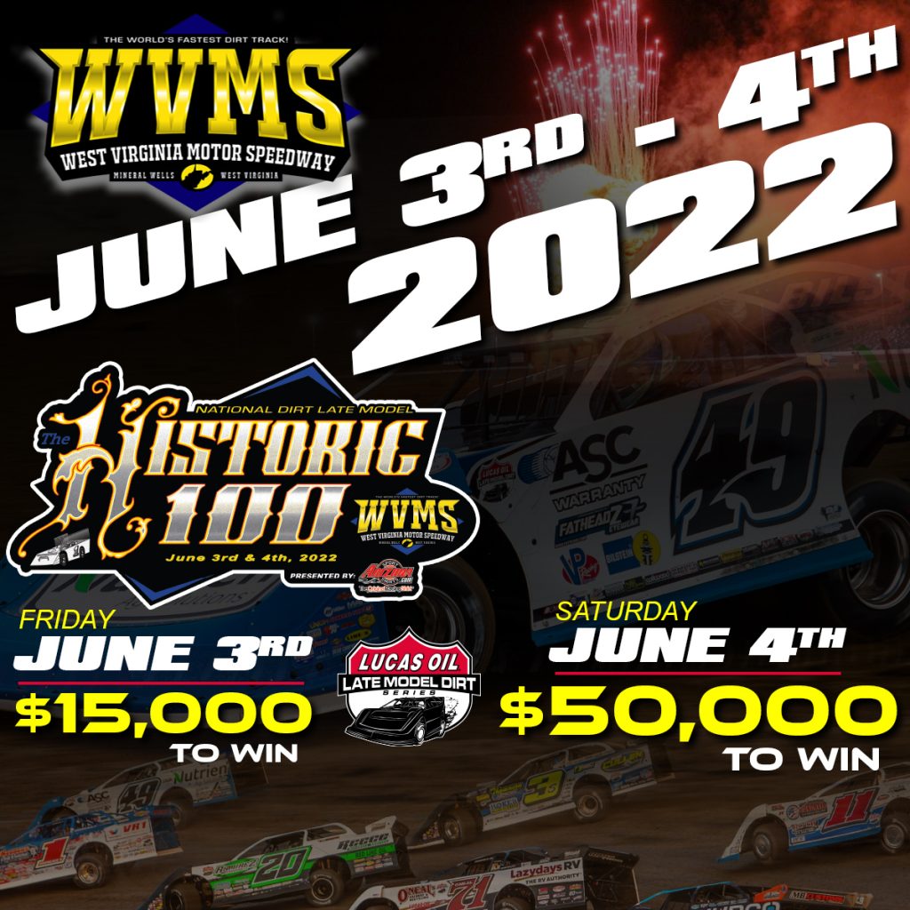 June 34 Historic 100 WVMotorSpeedway